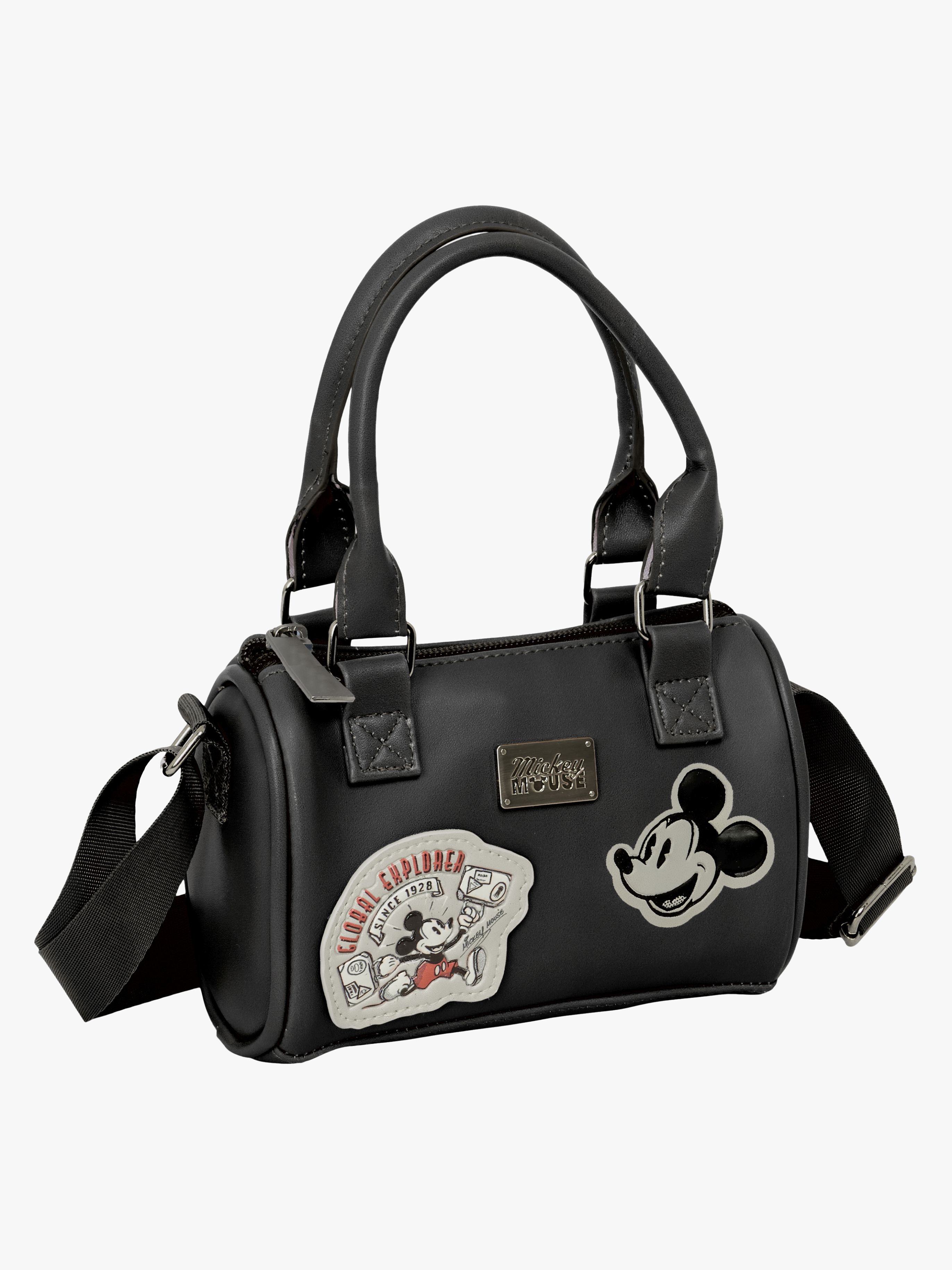Disney Micky Maus Teen Handtasche, Schwarz