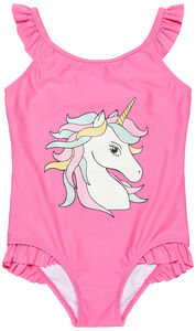 Petite Chérie Toulon UV-Badeanzug UPF50+, Pink Unicorn