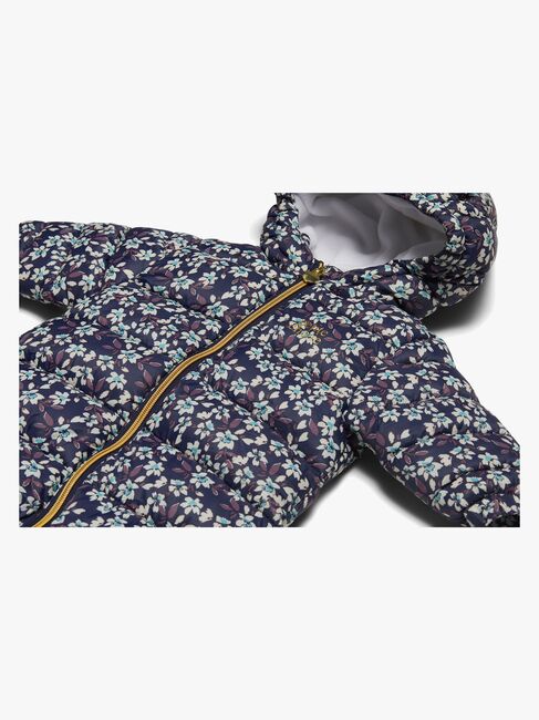 Petite Chérie Atelier Elise Babyoverall, Peacoat Flower
