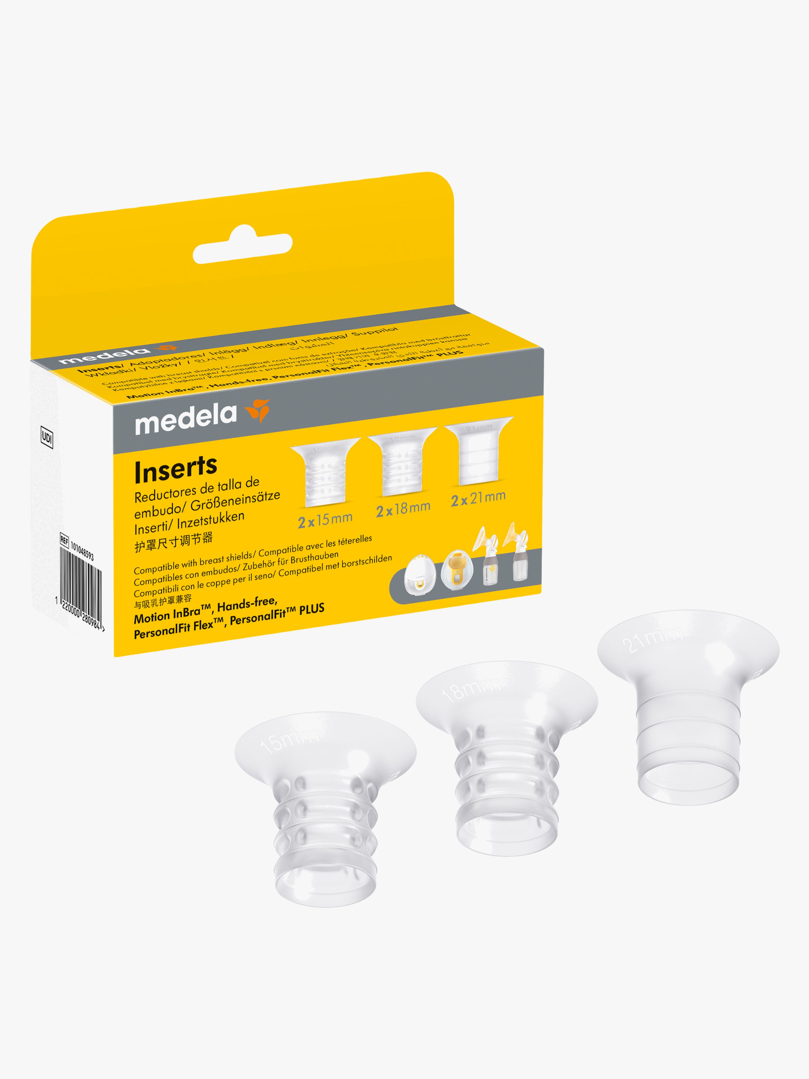 Medela Einlagen mit Brusttrichter