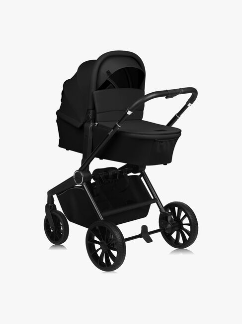 Lionelo MIKA Plus 3-in-1 Kombikinderwagen, Black Onyx