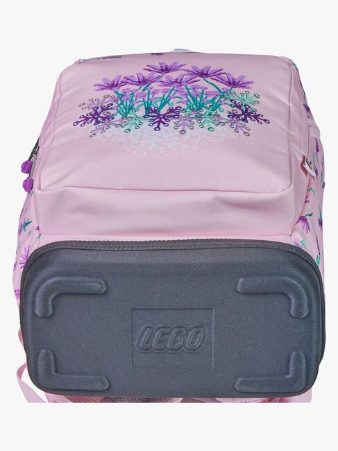 LEGO® Flowers Rucksack 20L, Rosa