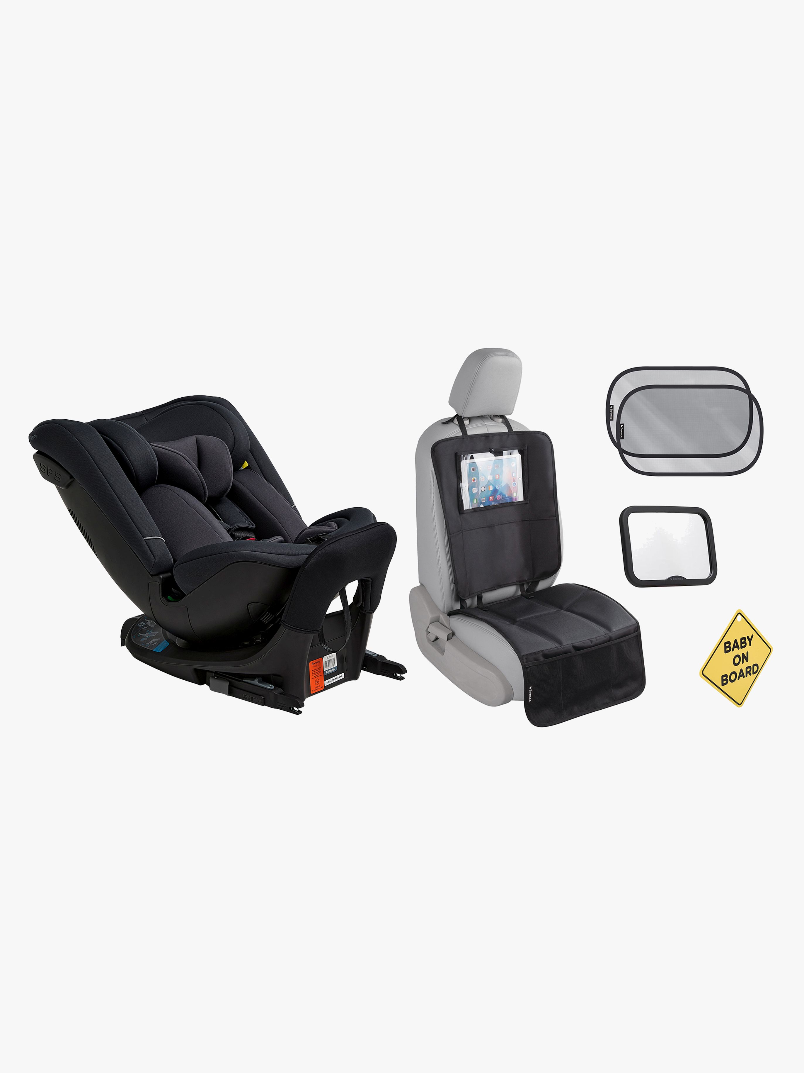 Rotate i-Size Wendbarer Kindersitz Inkl. Zubehörpaket, Anthracite
