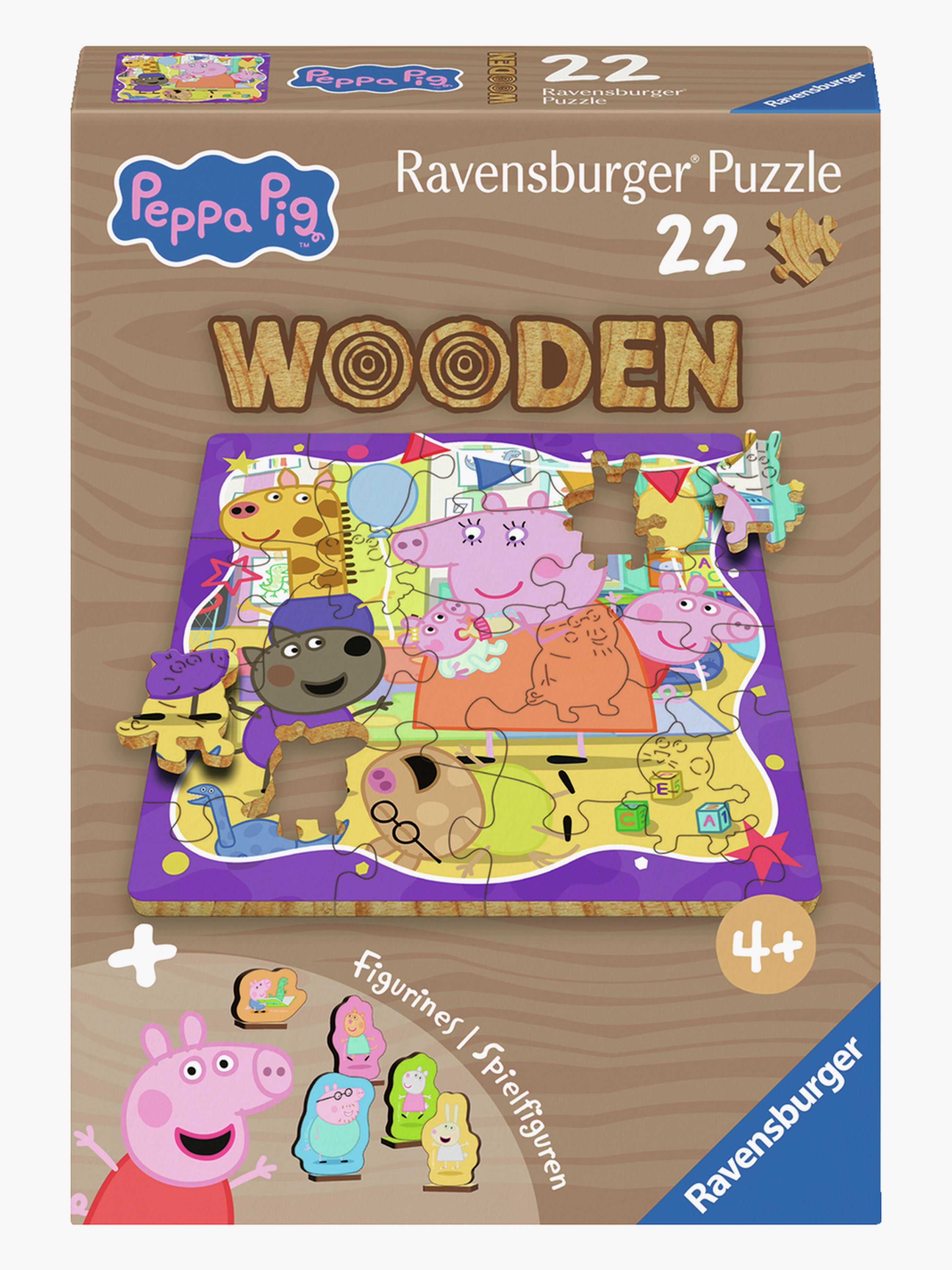 Peppa Wutz Holzpuzzle 22 Teile