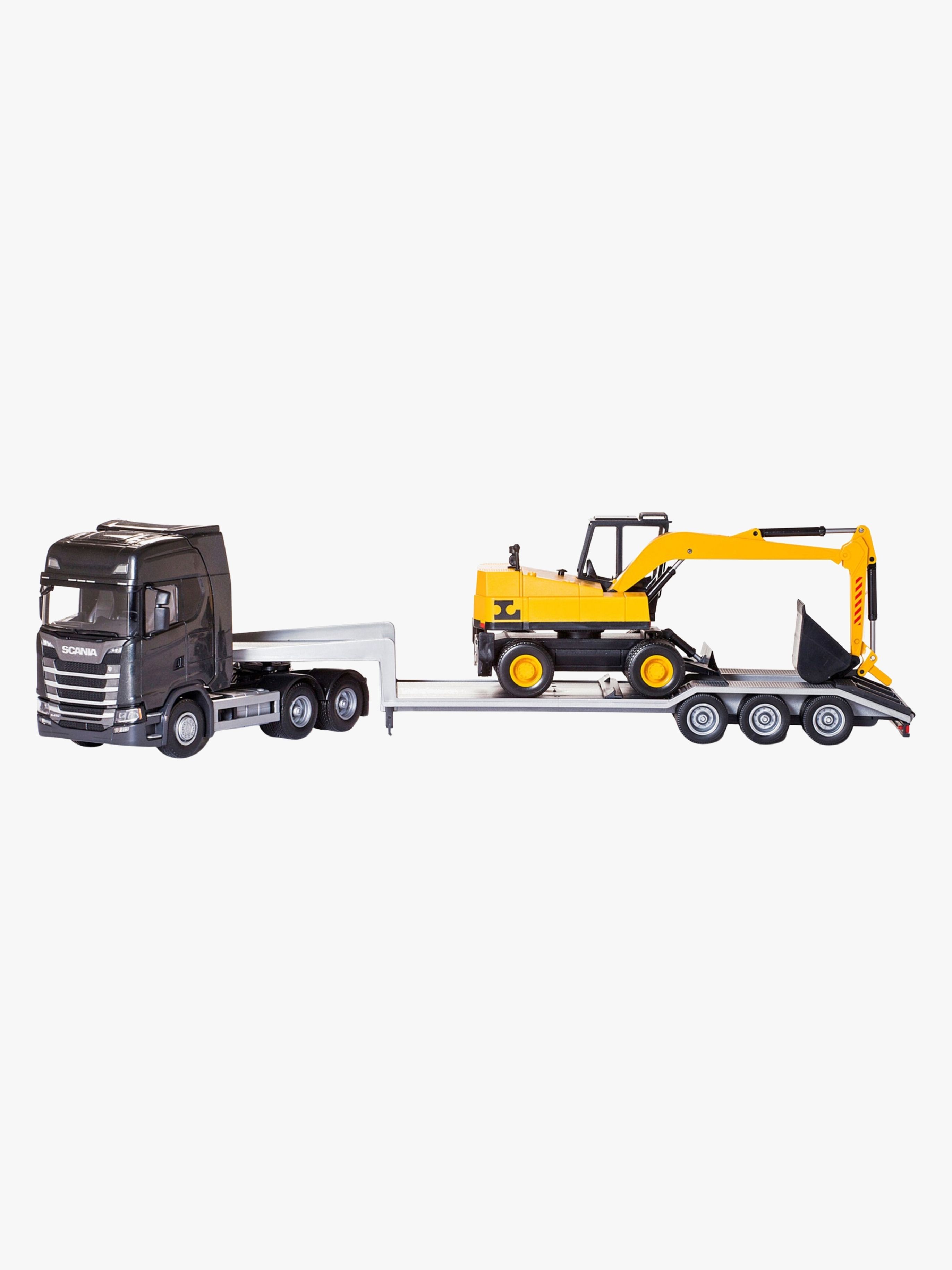 Scania Fahrzeuge Tieflader & Bagger