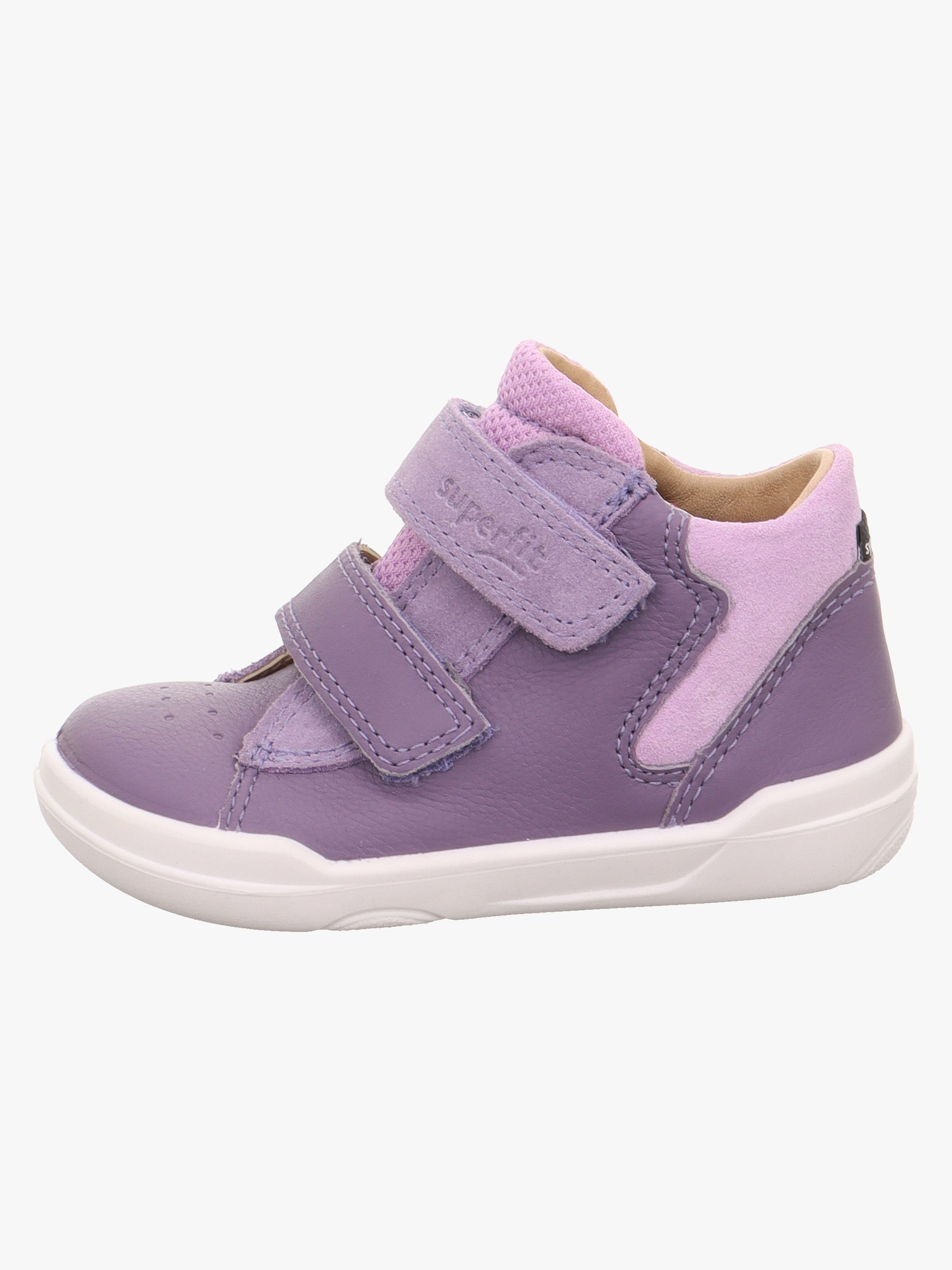 Superfree Barefoot WP Mid Kinder Sneaker, Lila, 25, Kinderschuhe
