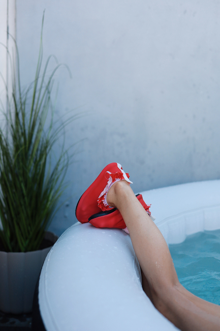 Vanilla Copenhagen Badeschuhe, Berry