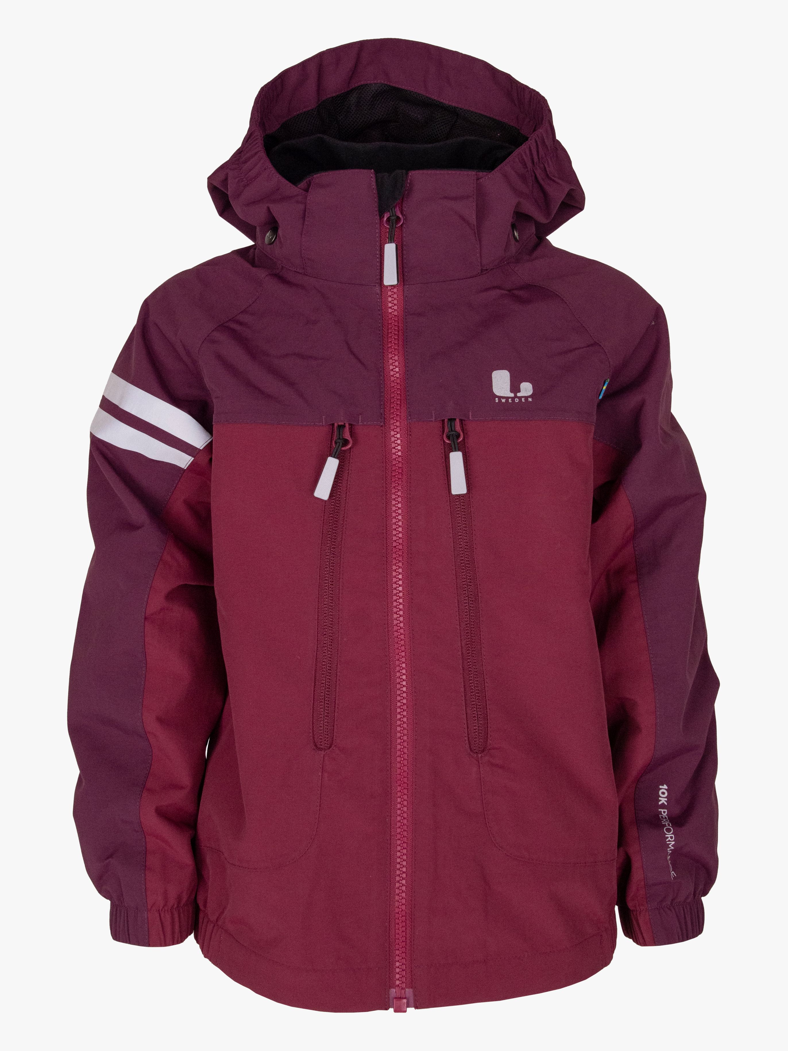 Lingbo Outdoorjacke, Plum / Cerise, 90