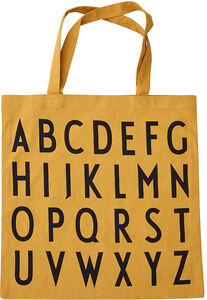 Design Letters Favourite Stoffbeutel ABC, Mustard