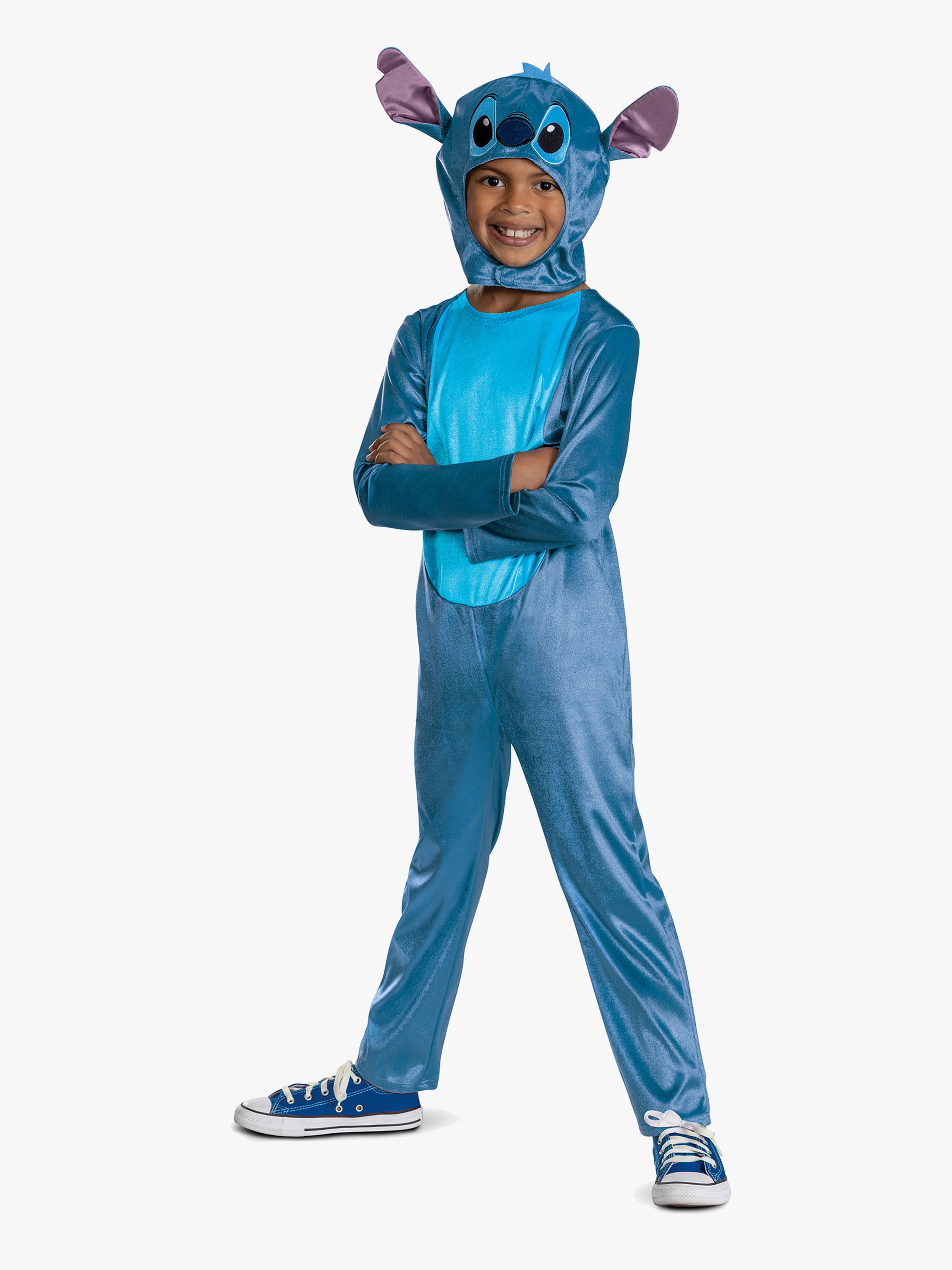 Disney Stitch Kostüm mit Kapuze, 5-6 Jahre