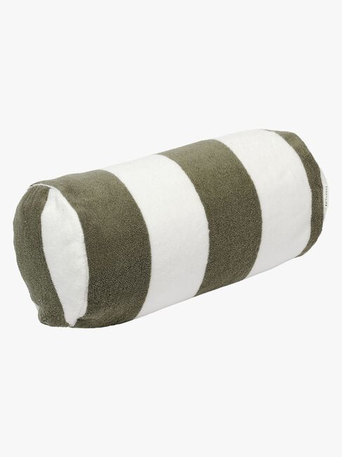 SUNNYLiFE Aufblasbares Strandkissen, The Vacay Olive Stripe