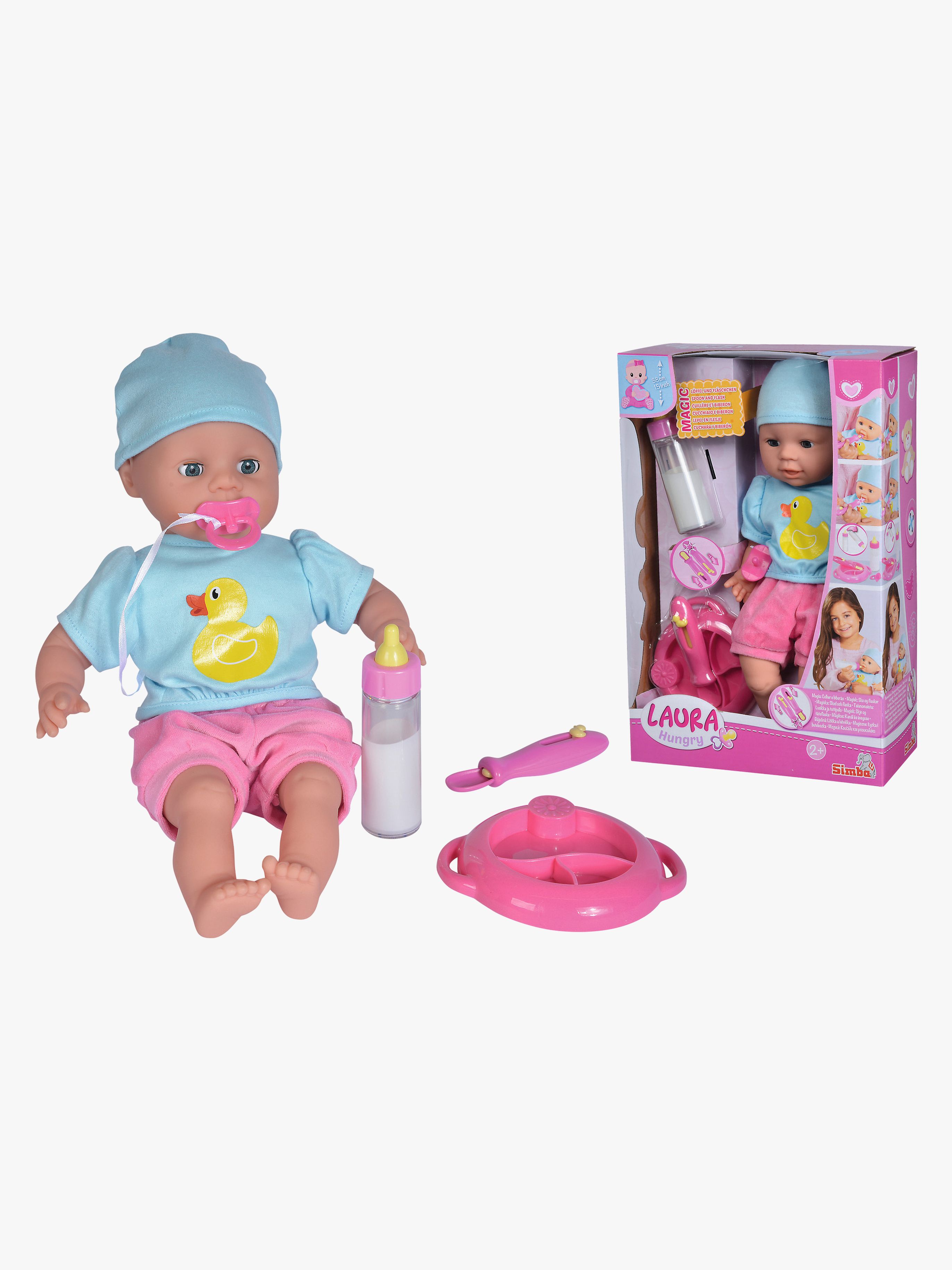 Puppe Laura Hungrig 38 cm