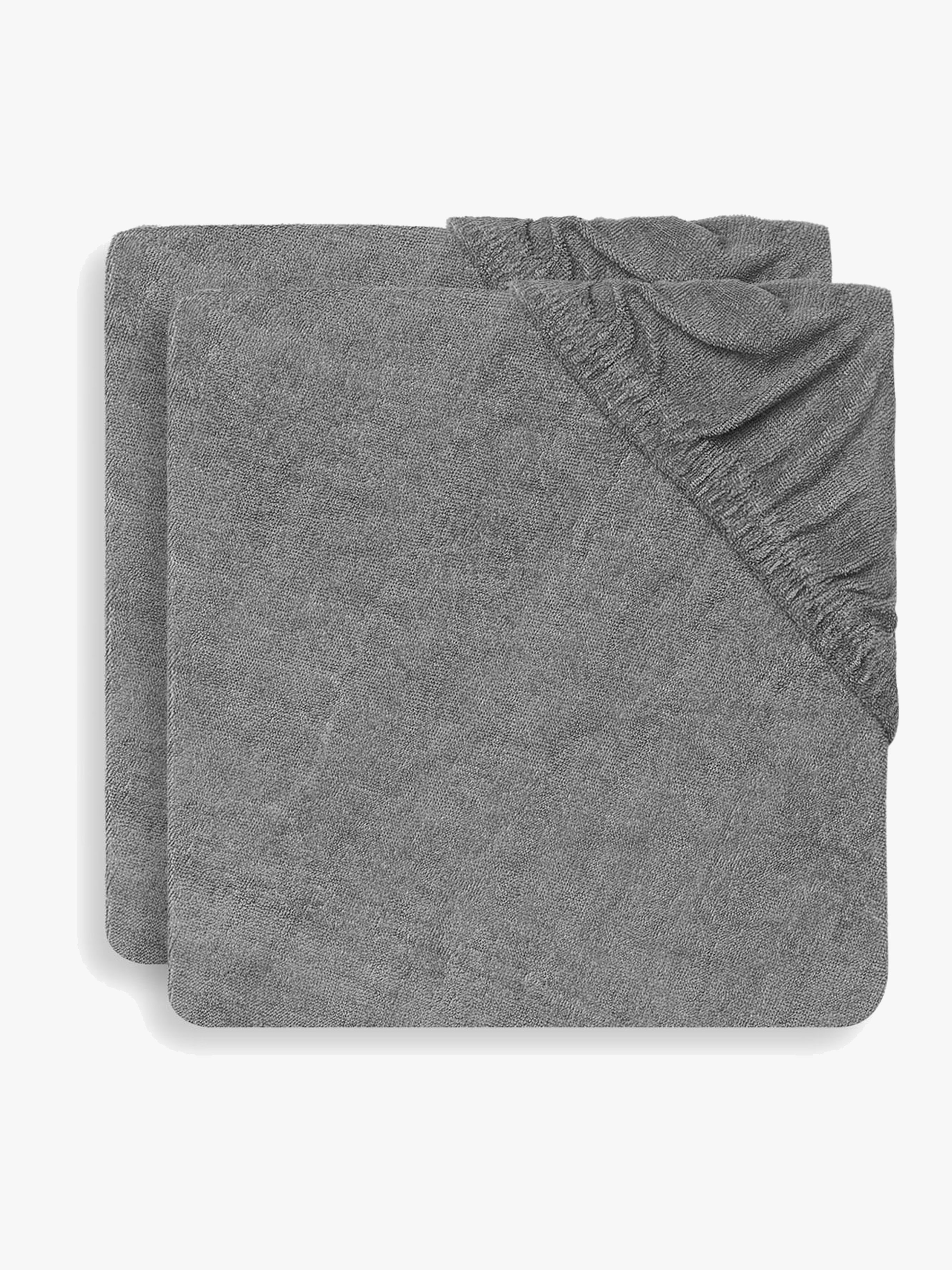Wickeltischauflagenbezug 50x70cm 2er-Pack, Storm Grey