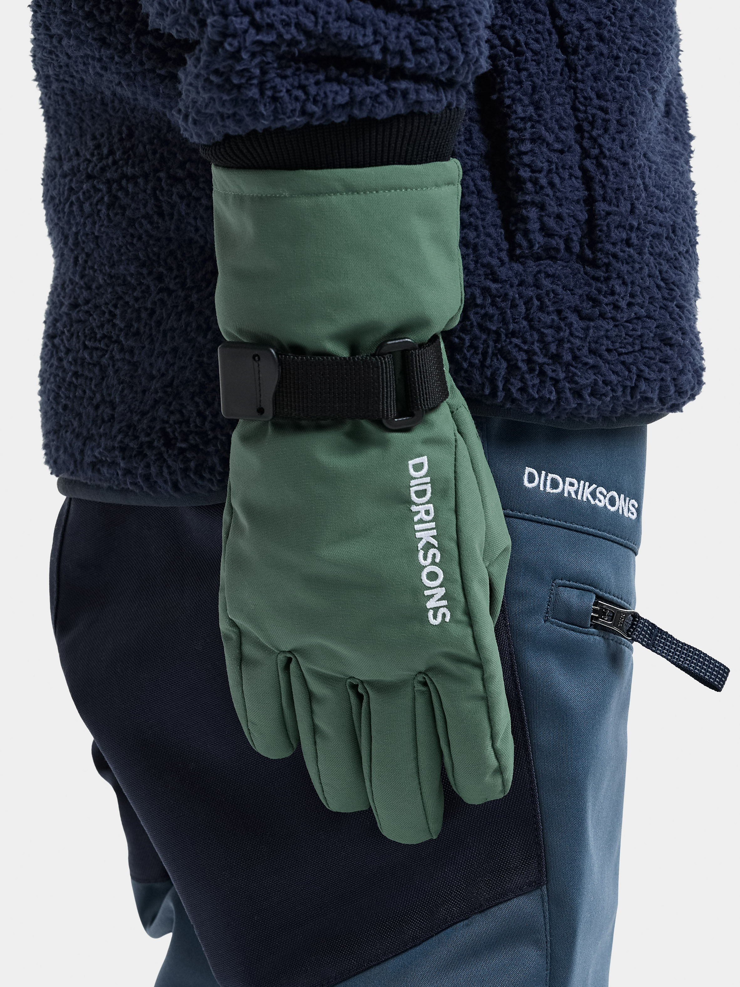 Didriksons Biggles Handschuhe, Dark Moss, 6-8 Jahre