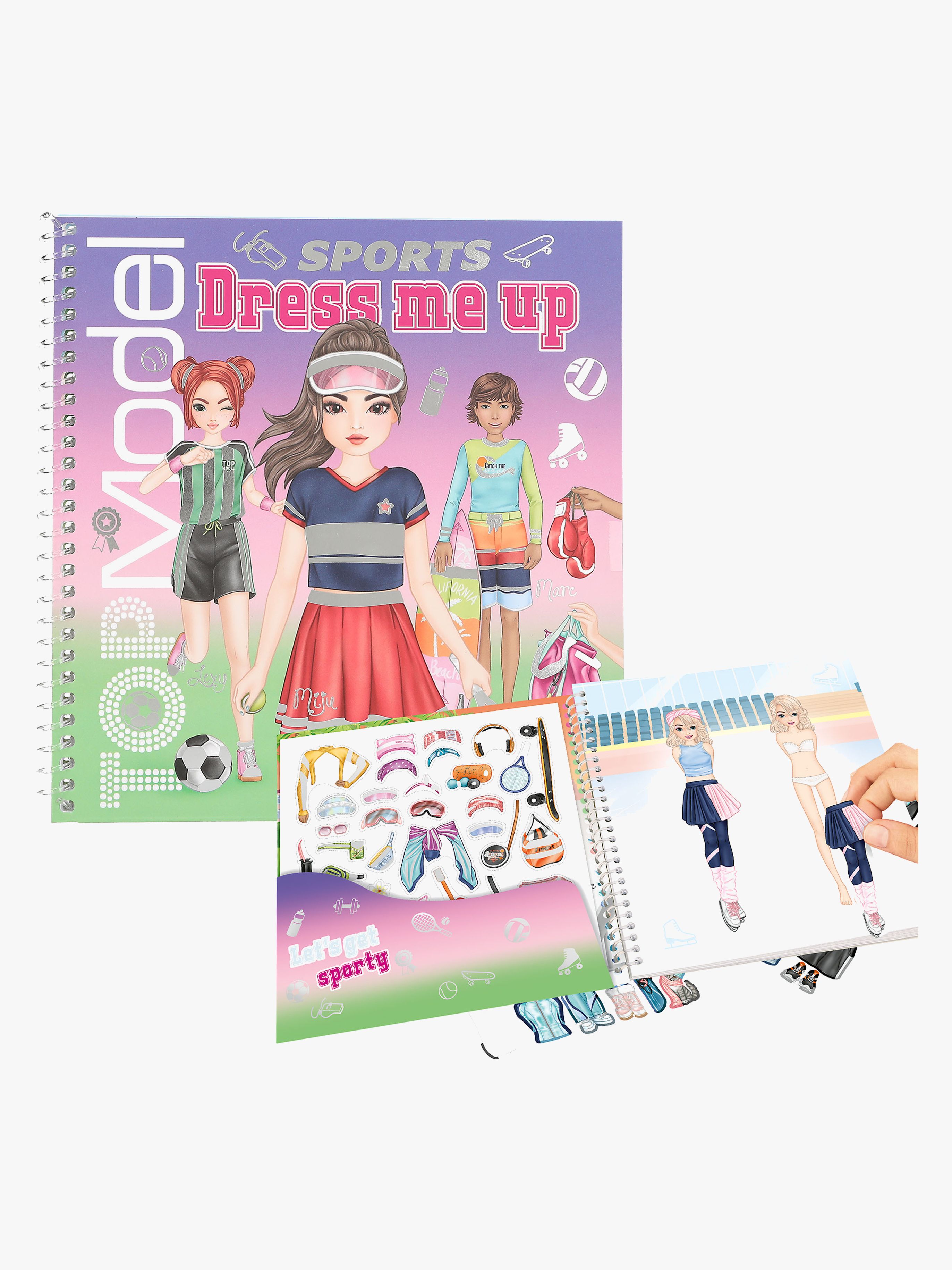 Dress Me Up Stickerbuch Sport