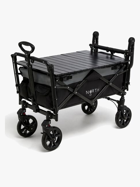 North 13.5 Porter Bollerwagen, Ivy Grey inkl. Campingtisch