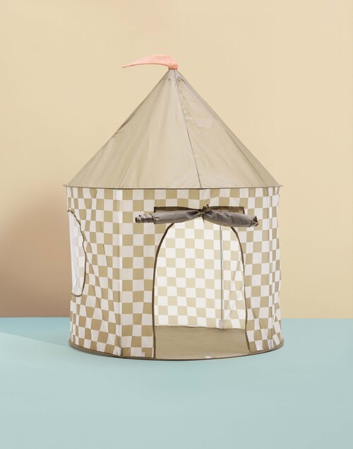 Kid's Concept Spielzelt Kariert, Khaki