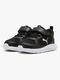 Puma Fun Racer 2 AC+ Infant Sneaker, Black/White