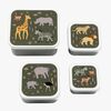 A Little Lovely Company Lunchbox-Set, Savanna