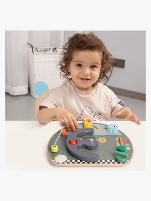 ClassicWorld Aktivitätsspielzeug Reise-Thema Busy Board
