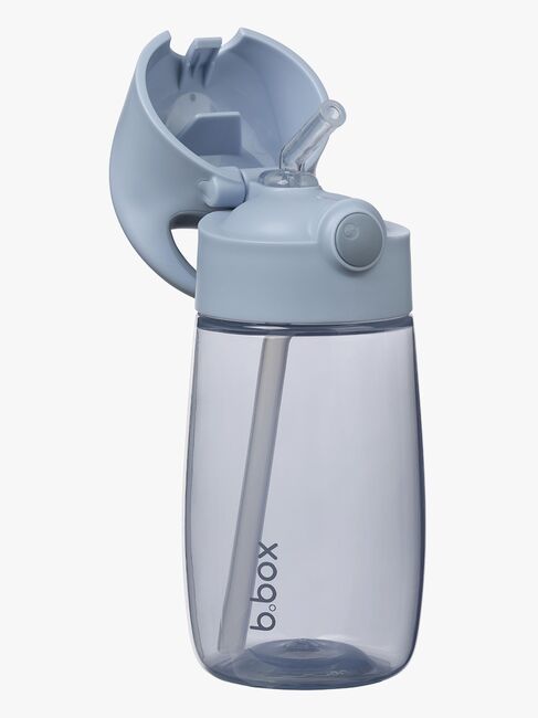 b.box Trinkflasche 380 ml mit Trinkhalm, Chill out