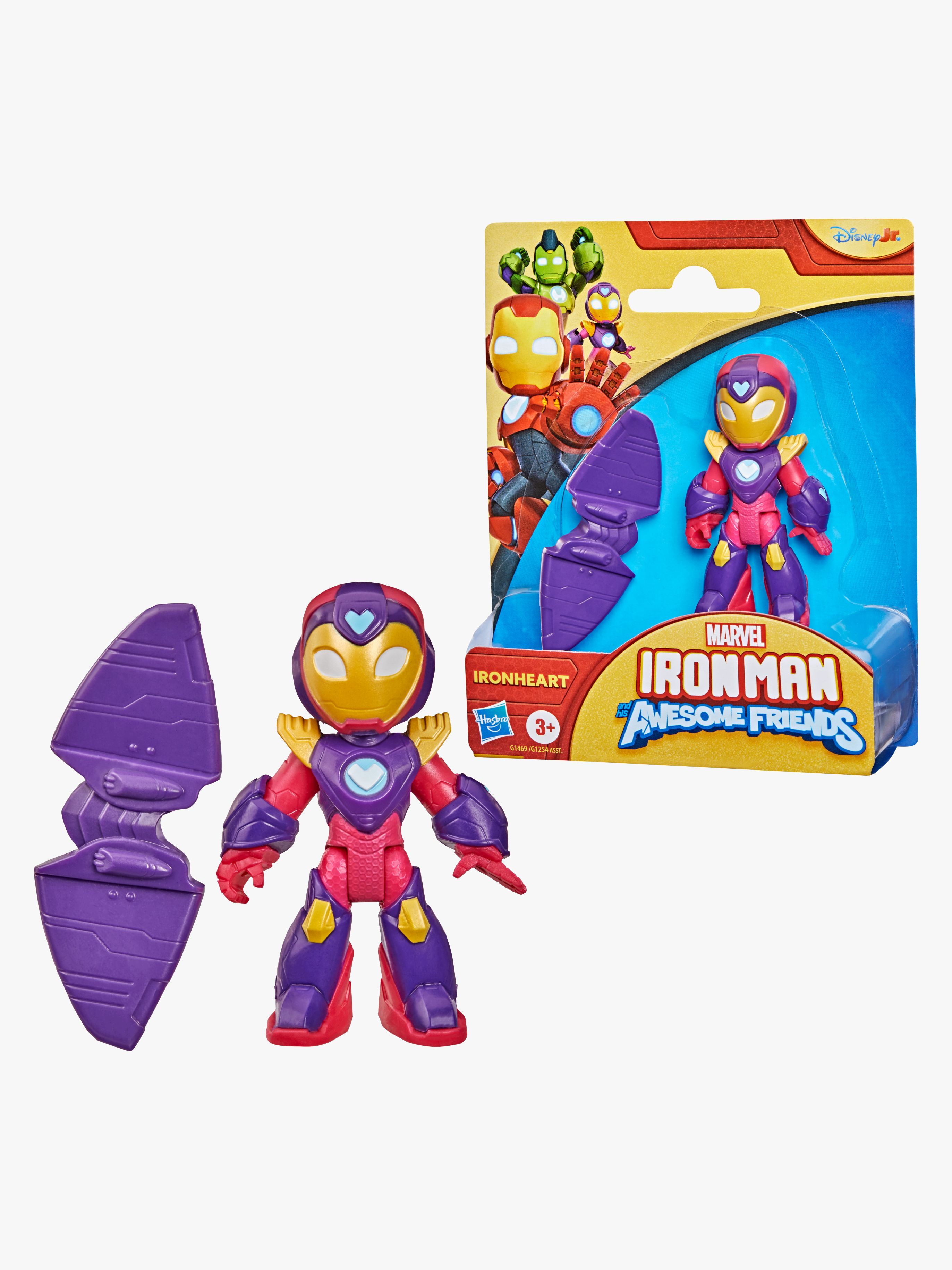 Iron Man and His Awesome Friends Actionfigur Ironheart 8 cm