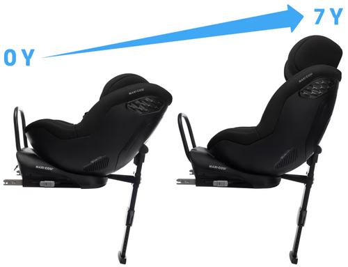 Maxi-Cosi Mobifix Pro Rückwärtsgerichteter Kindersitz, Authentic Black