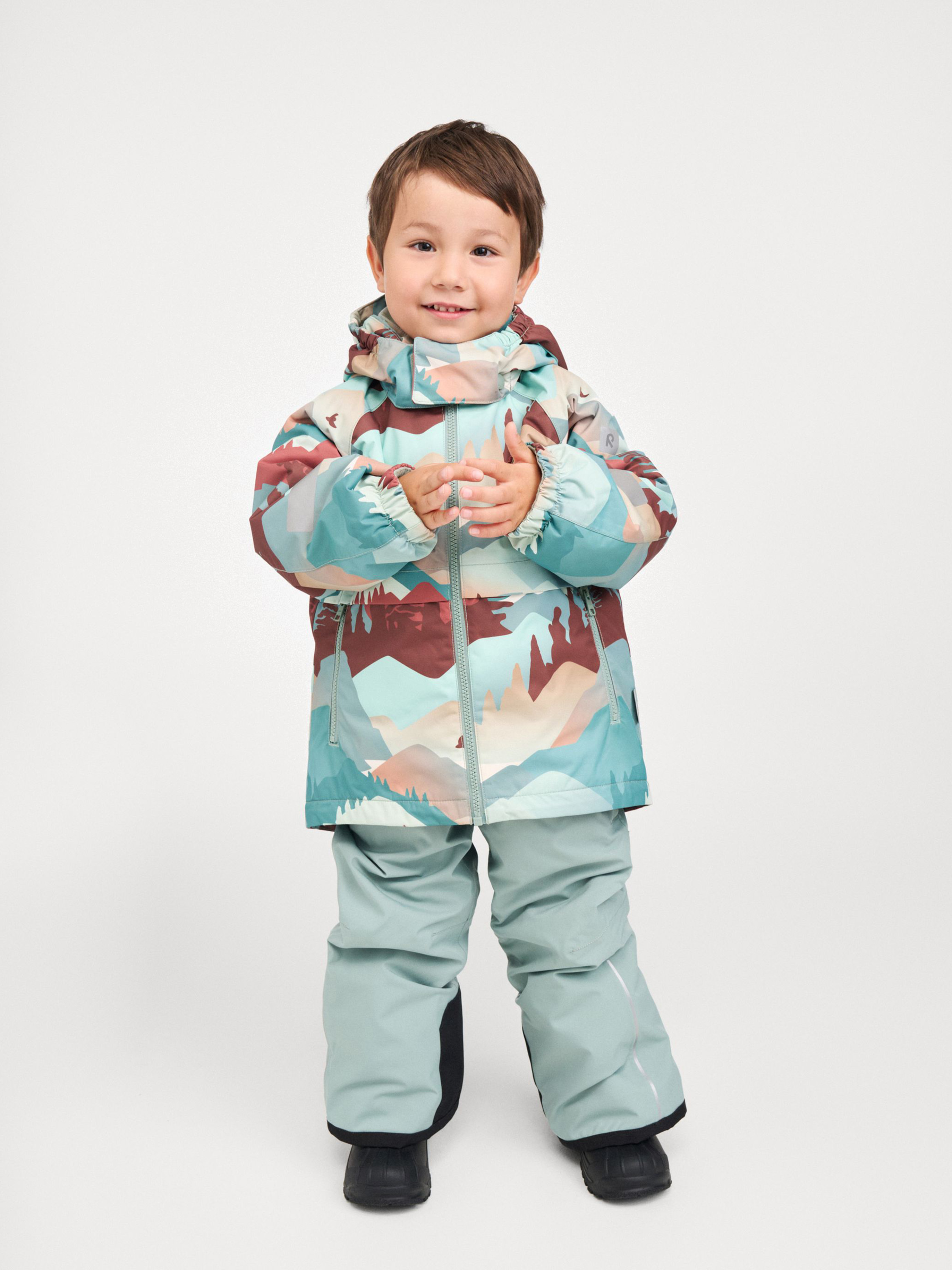 Reima Muonio Winterjacke, Stone Green, 104
