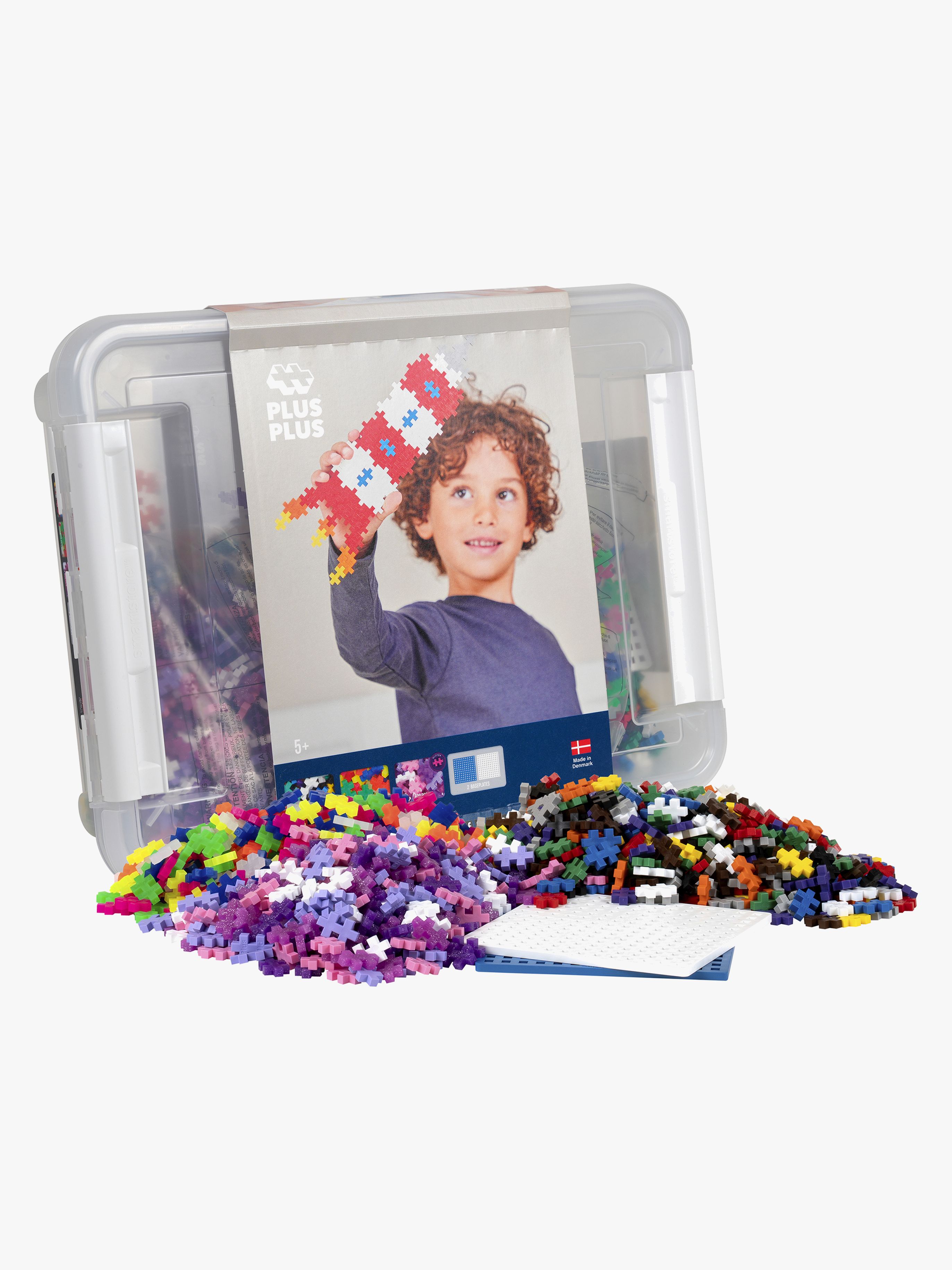 Plus-Plus Aufbewahrungsbox Mix 2400 Teile