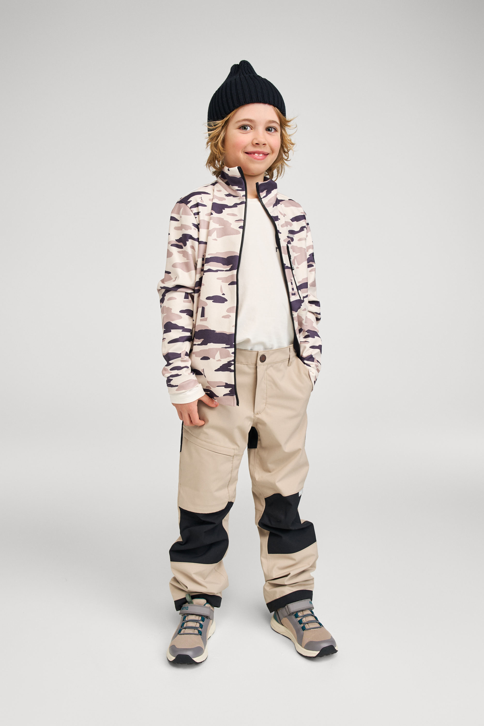 Reima ReimaTec Sampu Outdoorhose, Earthy Beige, 152