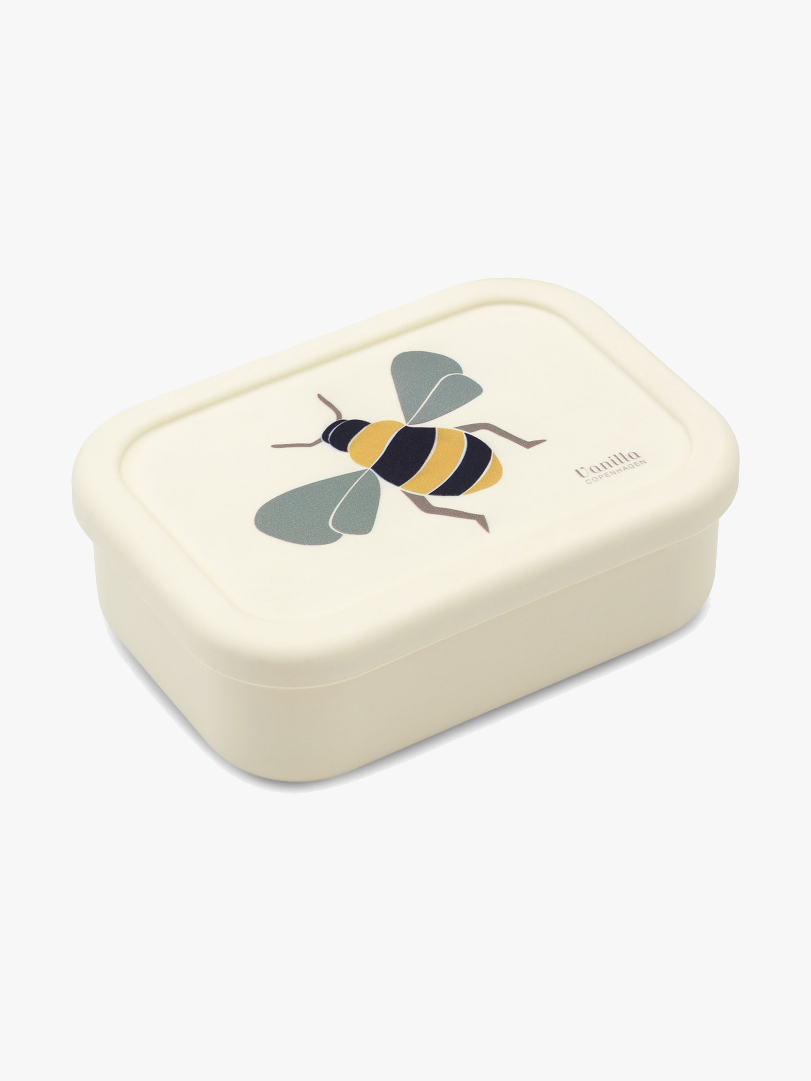 Vanilla Copenhagen Silikon Brotdose, Honeybee