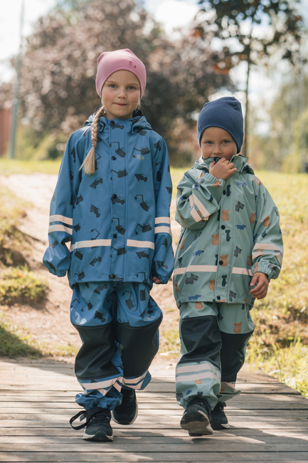 Lindberg Vattholma Regenset, Grün/Grau