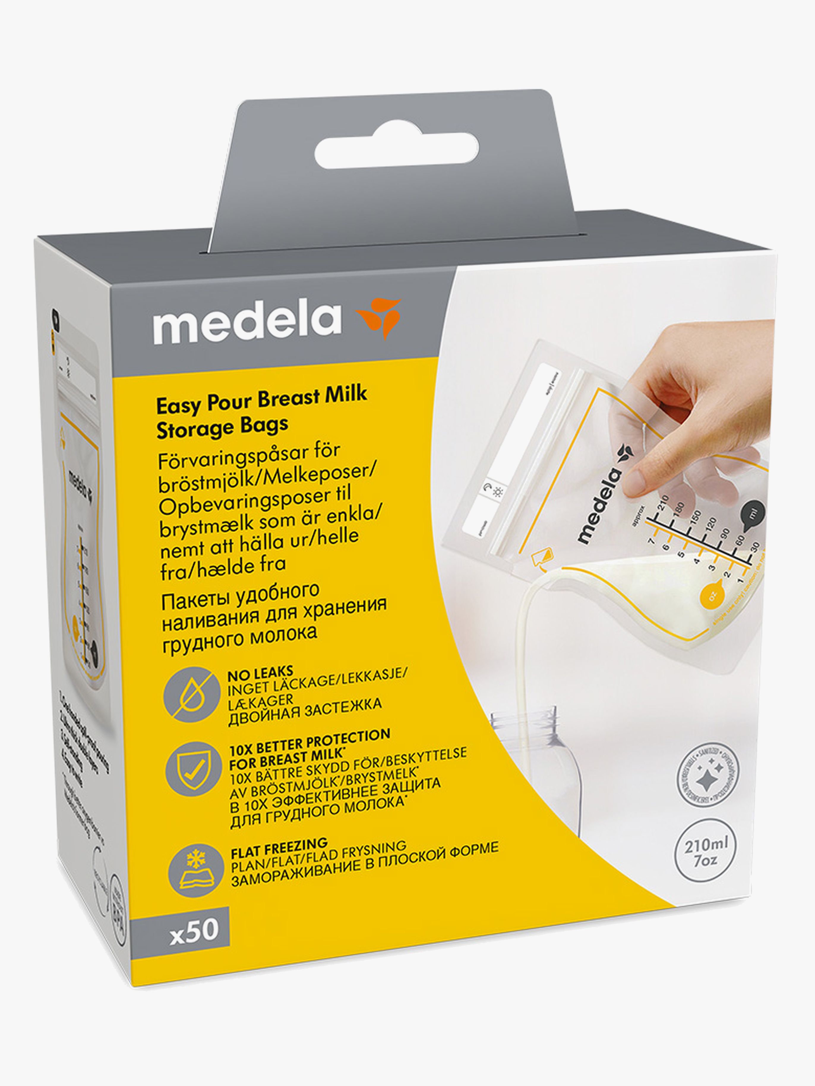 Medela Easy Pour Muttermilchbeutel 50er-Pack