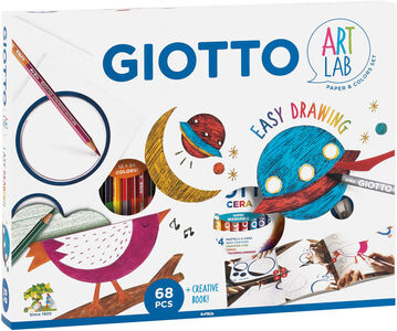 Giotto Art Lab Easy Drawing Malbuch