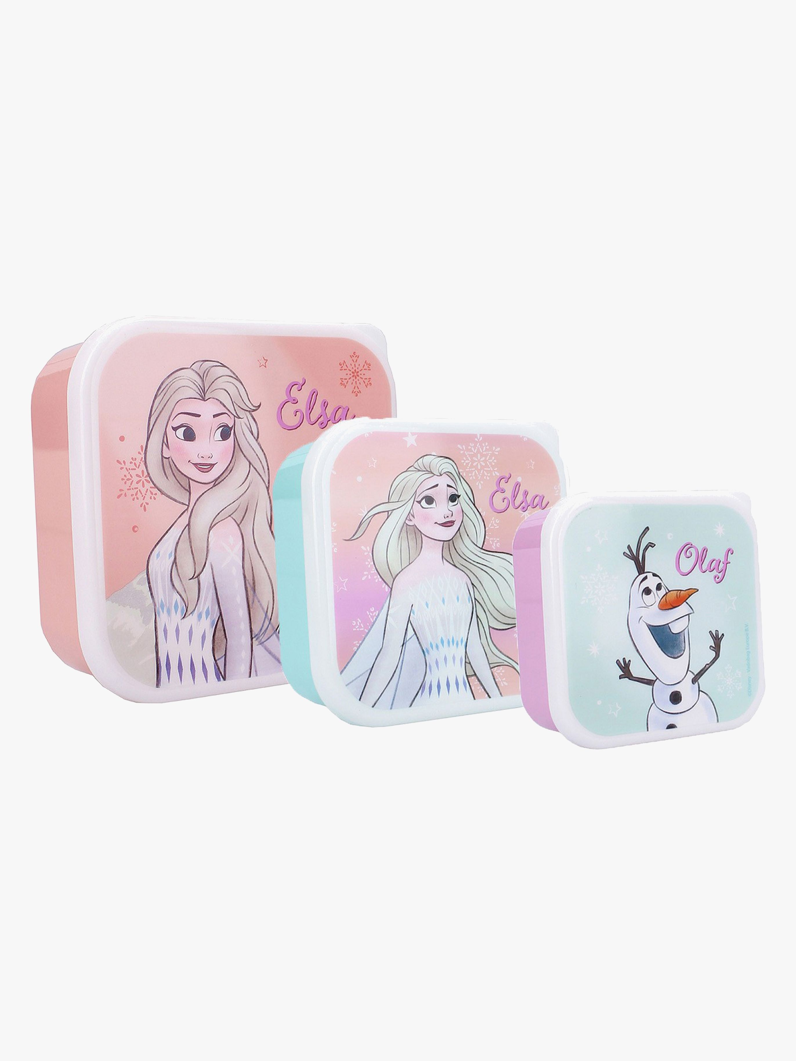 Disney Die Eiskönigin Brotdosen Let's Eat 3-in-1, Rosa