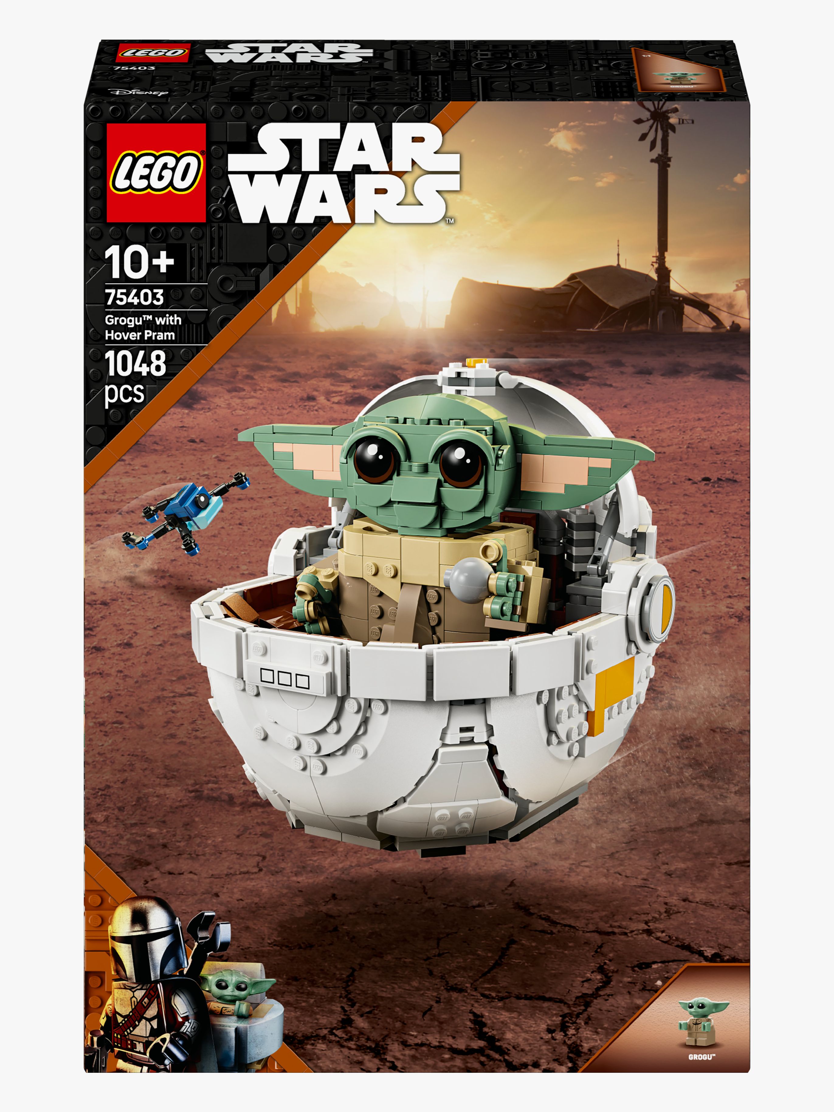 LEGO Star Wars 75403 Grogu in seiner Repulsorwiege