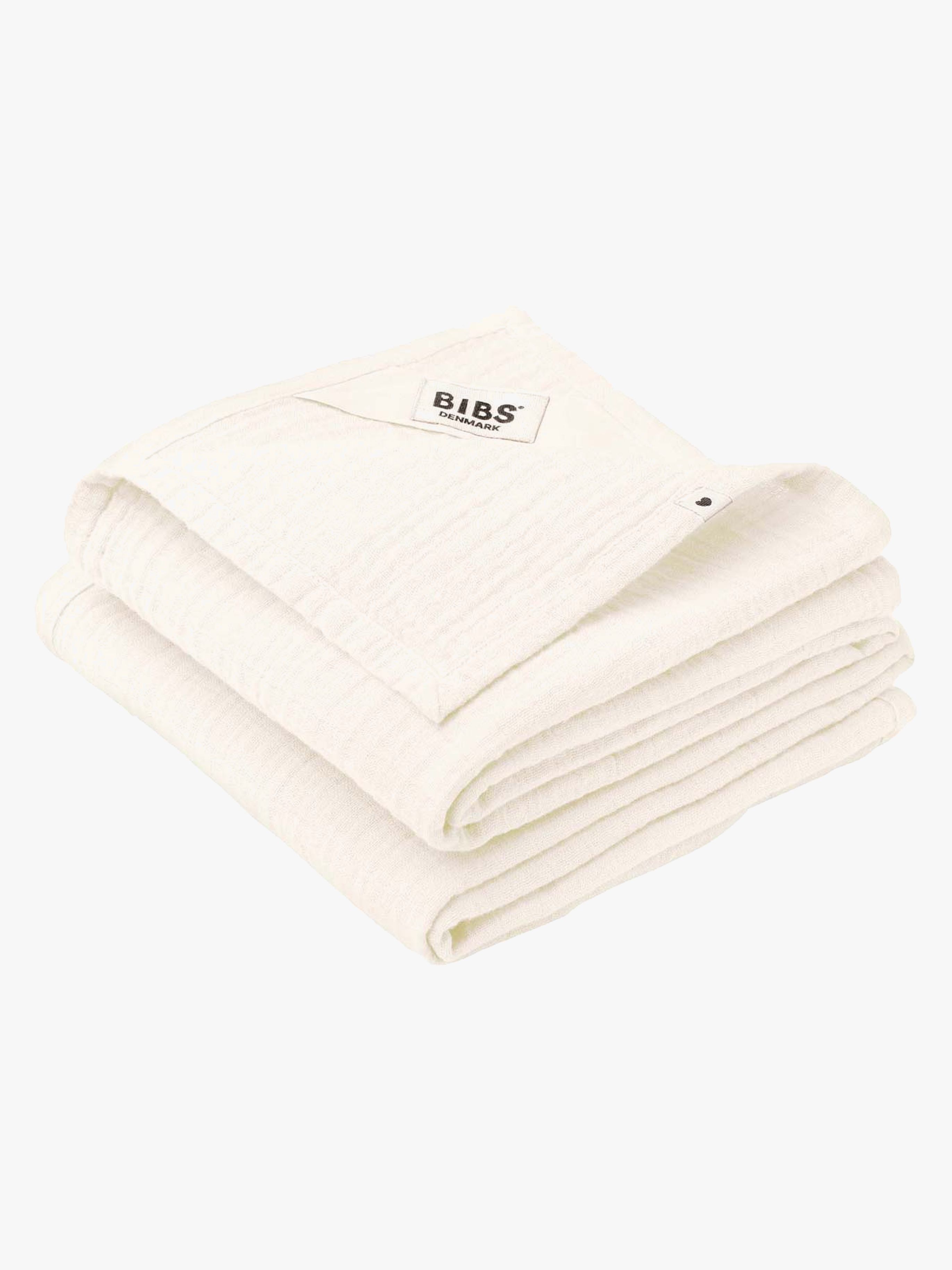 Musselintuch 2er-Pack, Ivory