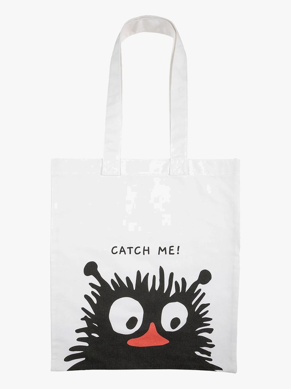 Mumin Catch Me Stoffbeutel, Weiß