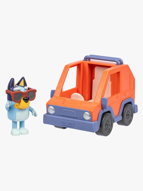 Bluey Figur mit Fahrzeug Bluey