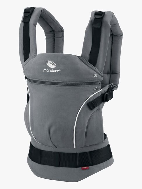 Manduca First PureCotton Babytrage, Dark Grey