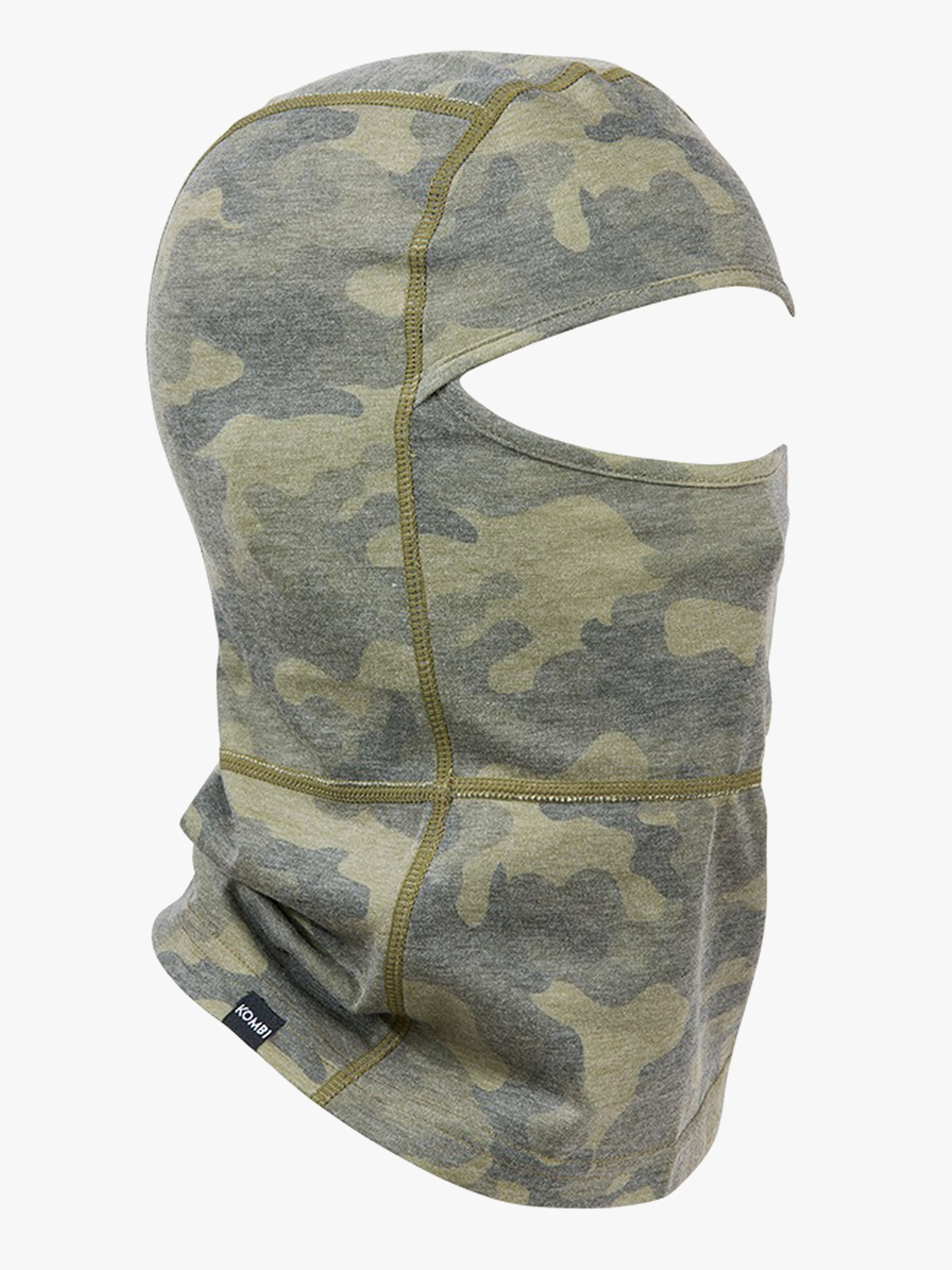 Merino Pro Schlupfmütze Jr, Khaki Liquid Camo