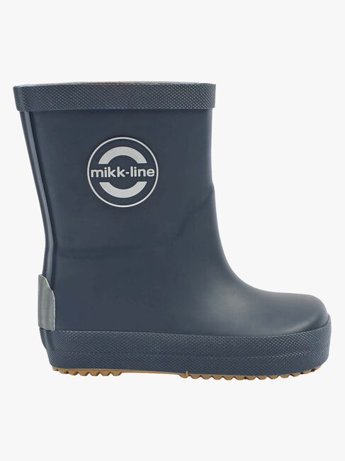 Mikk-Line Barefoot Gummistiefel, Blue Nights