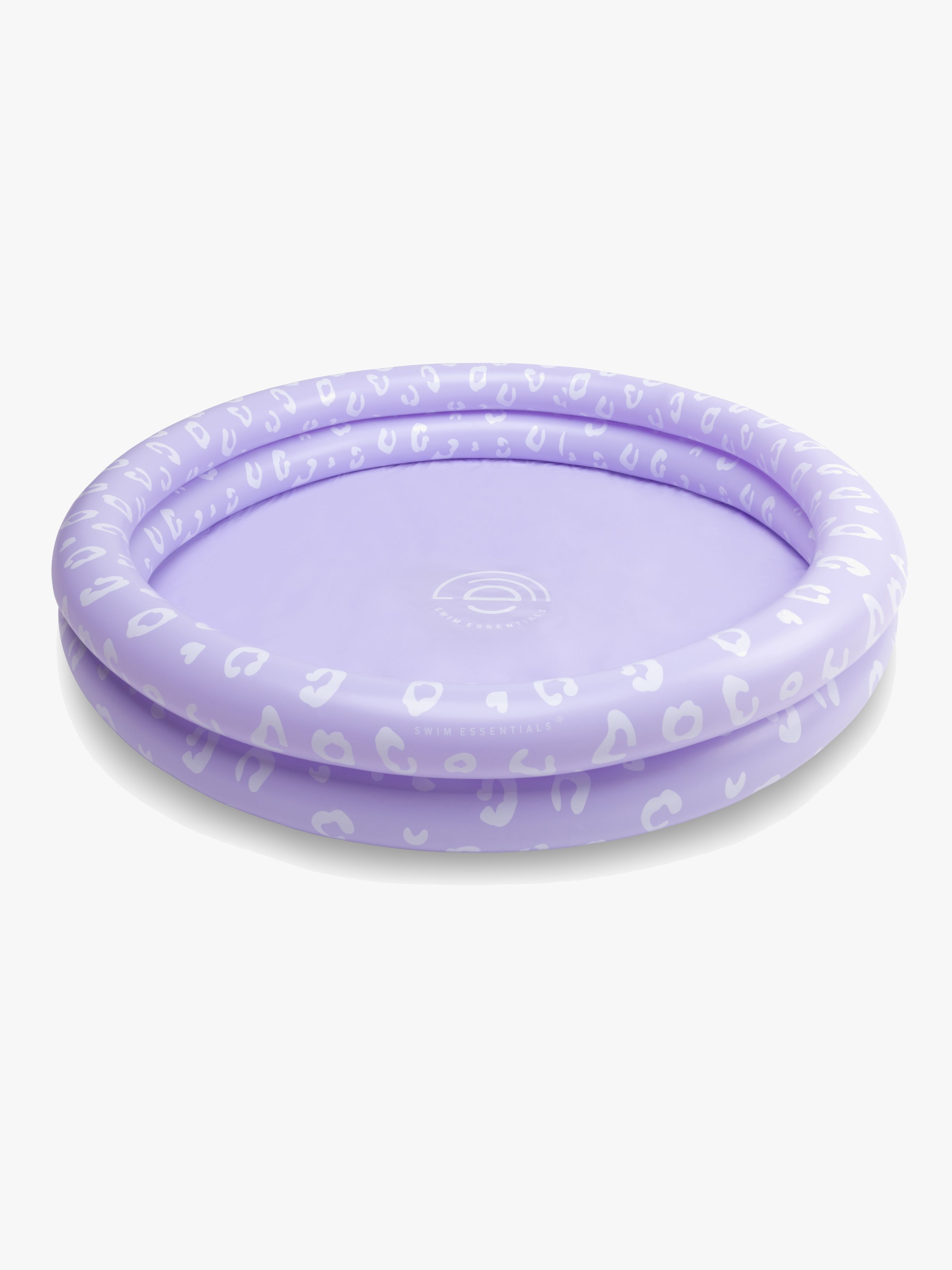 Swim Essentials Kinderpool 100 cm, Lila Leopard, Kinderpool