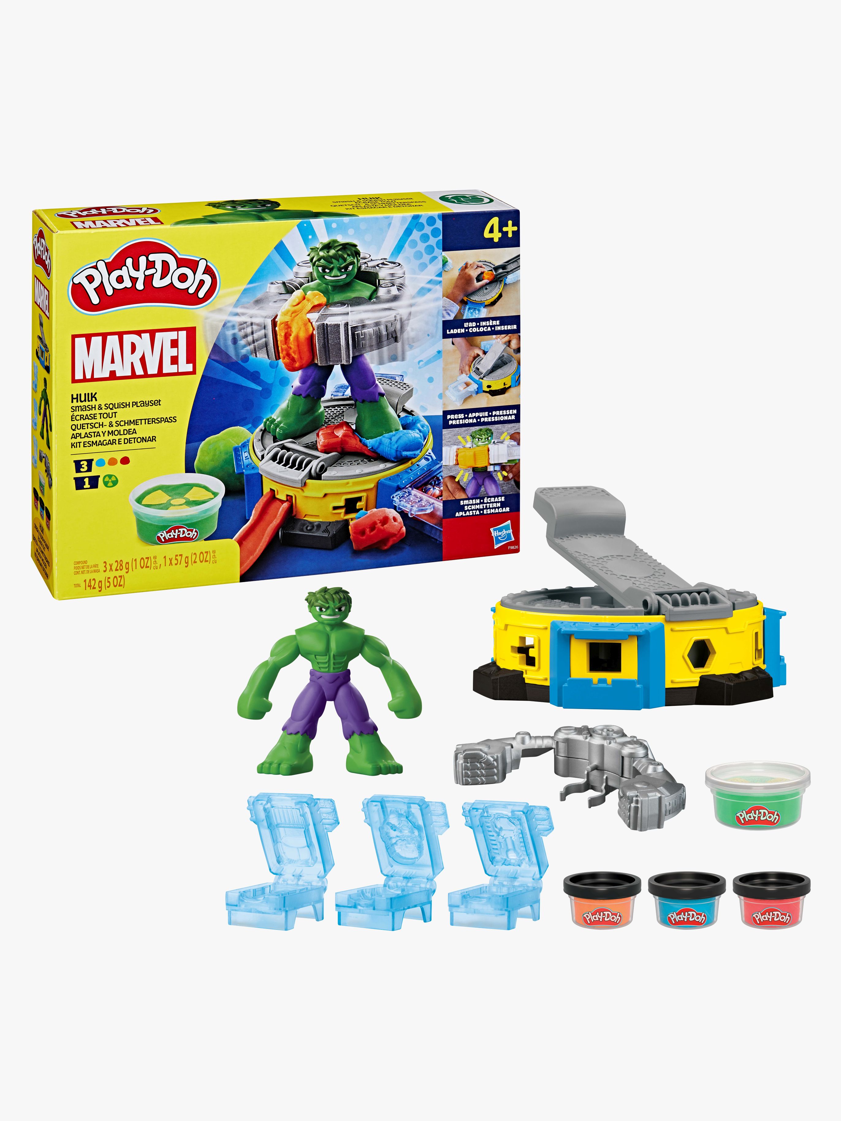 Play-Doh Der Unglaubliche Hulk Smash And Squish Spielset