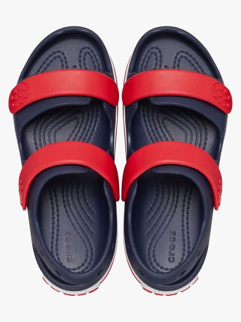 Crocs Crocband Cruiser Sandalen, Navy/Varsity Red