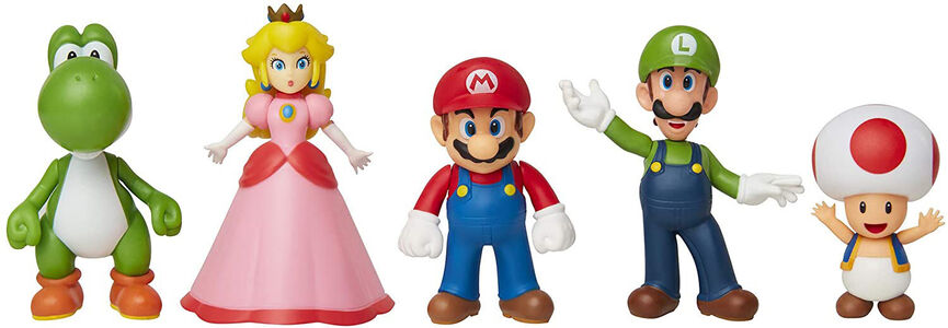 Nintendo Figuren Mario & Friends 5er-Pack