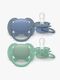 Philips Avent Ultra Soft Schnuller 6–18m 2er-Pack, Grau/Grün