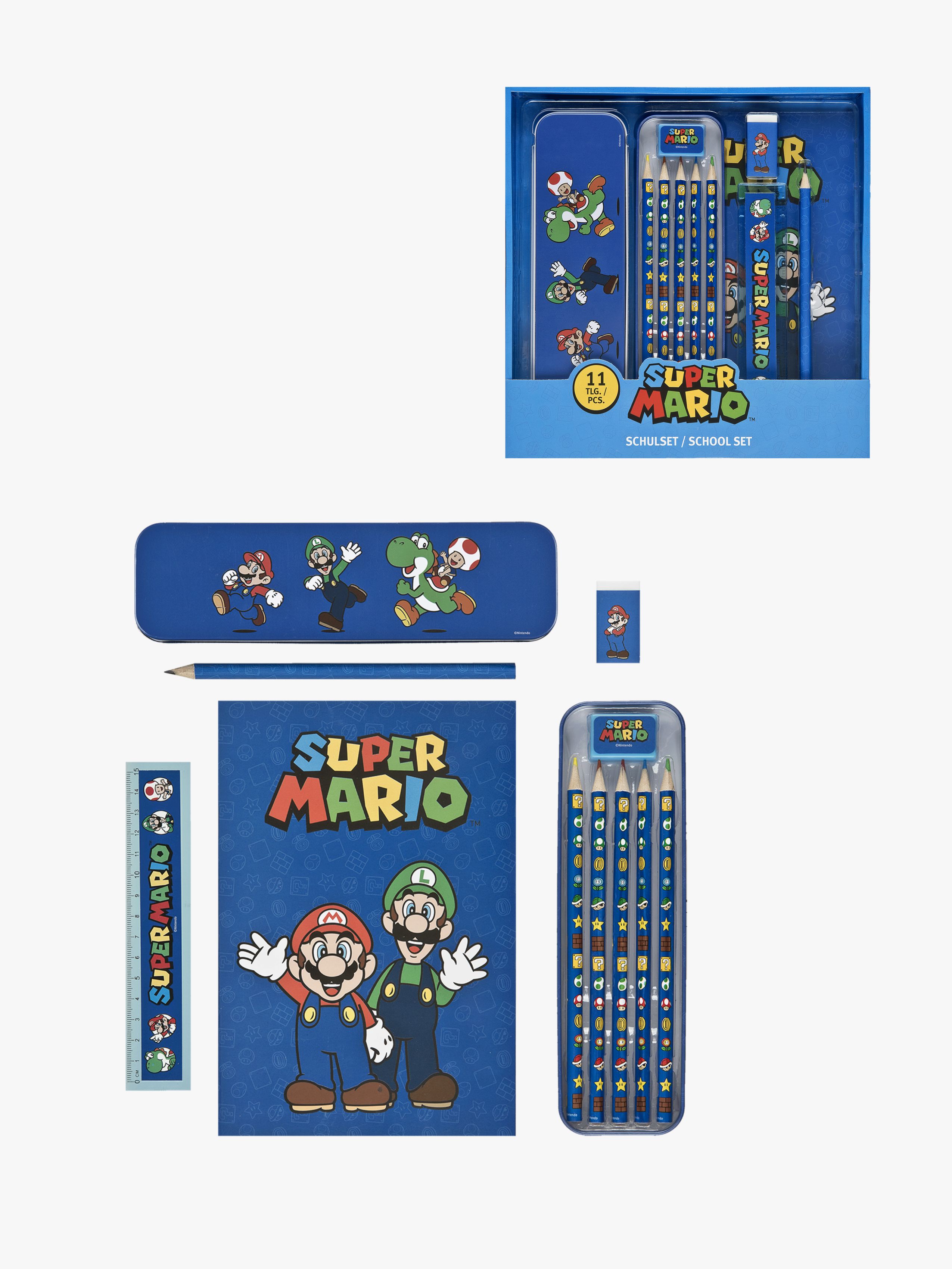 Super Mario Schreibset