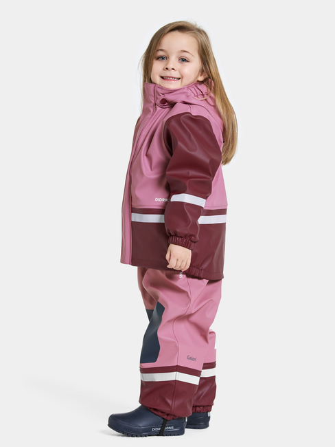 Didriksons Boardman Gefüttertes Regenset, Heather Pink