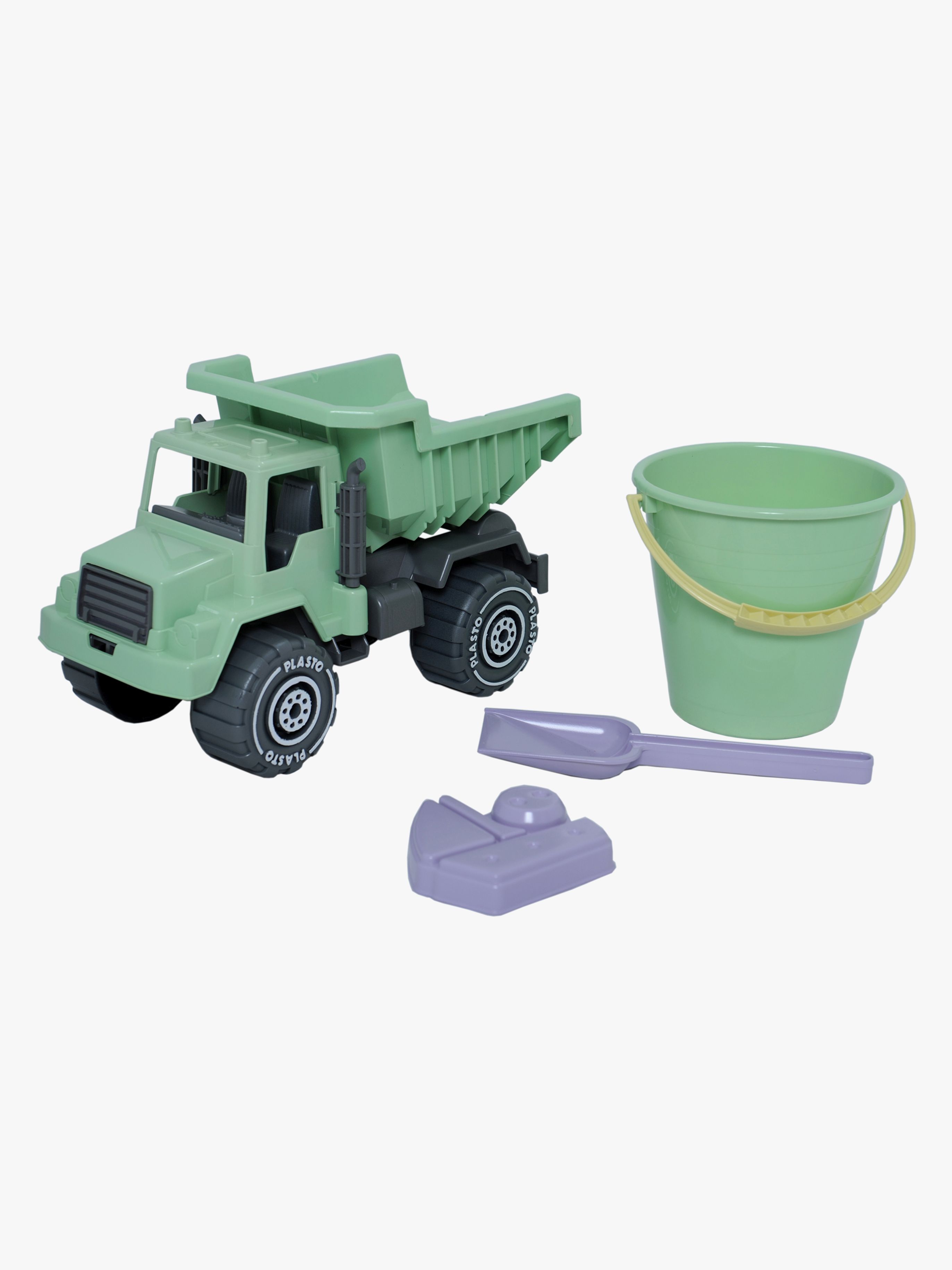 Plasto I´m Green Sandset Mit Lastauto 4 Teile